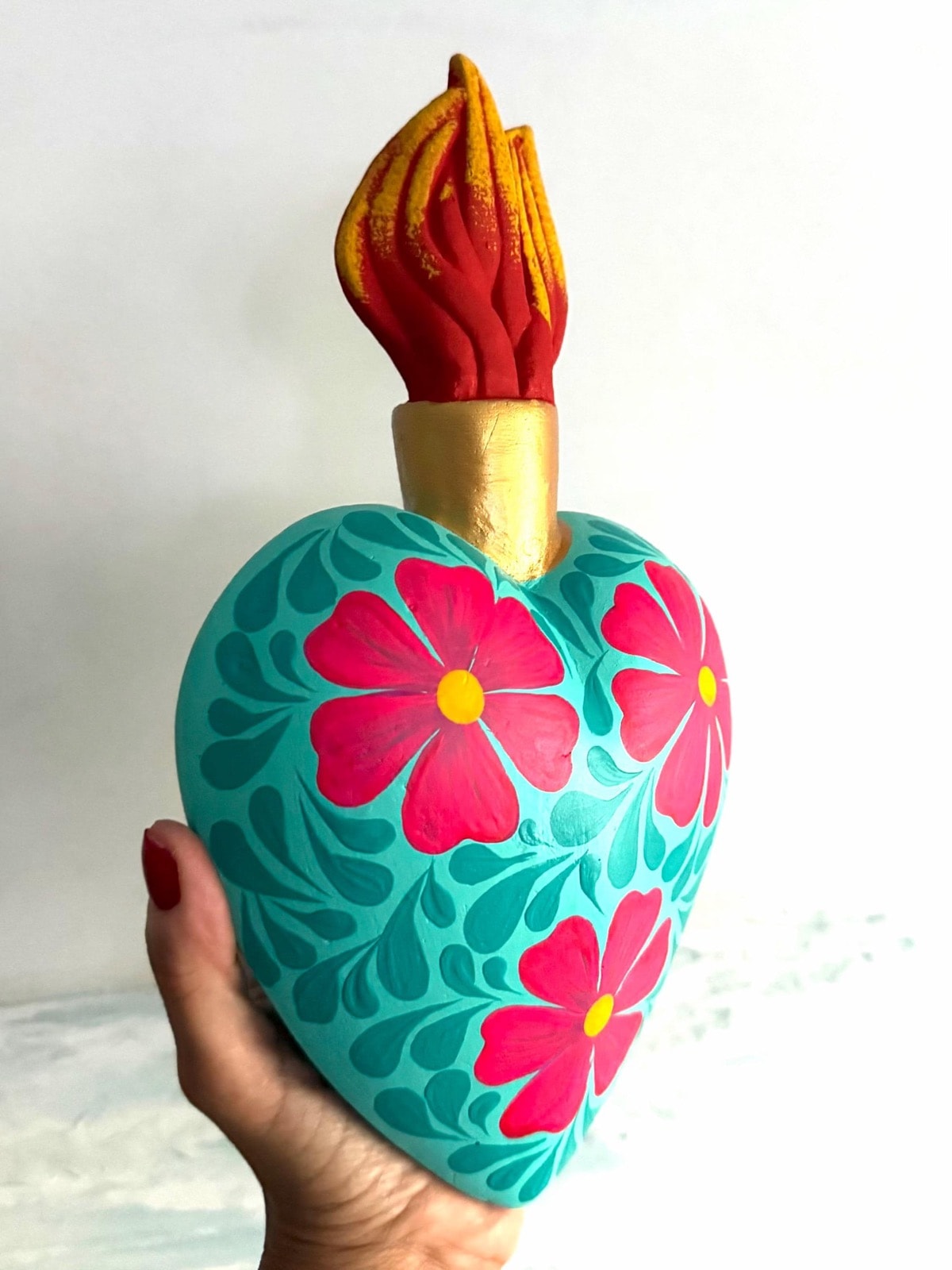 Tres Flores 11"(tall)